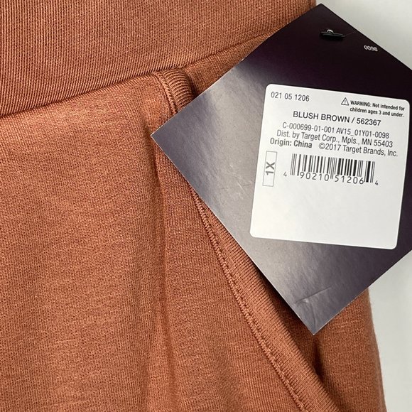 Ava & Viv Soft Stretch Fleece Lined Pants Size 1X - Picture 5 of 8